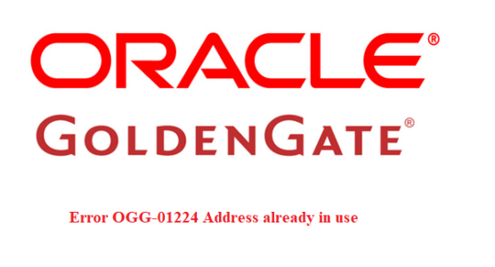 OGG-01224 Address already in use